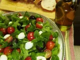Receita Fresella - salada mediterrânea na torrada