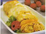 Receita Rolo folhado de peixe