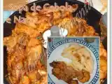 Receita Frango com sopa de cebola e natas