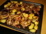 Receita Codornizes assadinhas no forno