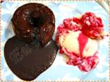 Receita Petit gâteau de chocolate amargo para o desafio do beto