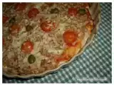 Receita Pizza de atum