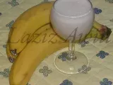 Receita Batido de banana