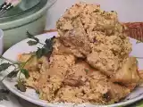 Receita Frango rápido com ovos