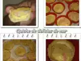 Receita Quiche de delicias do mar