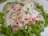 Receita Salada de farfalle (gravatinha)