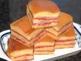 Receita Bôla de queijo e presunto