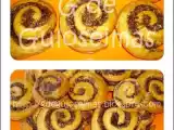 Receita Caracóis de laranja e chocolate