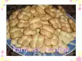 Receita Biscoitos que eram para ser linguas de veado