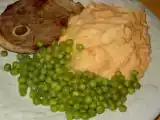 Receita Borrego grelhado com alecrim com puré de batata e cenoura