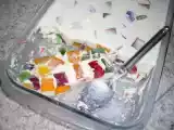 Receita Gelatina colorida