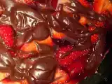 Receita Cheesecake light de morangos e chocolate