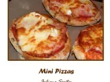 Receita Mini pizzas