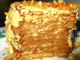Receita Bolo de bolacha com creme moka