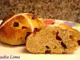 Receita Hot cross buns