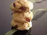 Receita Bolinhos de limão com passas de uva