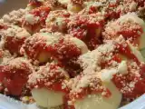Receita Nhoque com semolina recheado