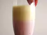 Receita Duo de morango e baunilha