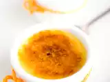 Receita Crème brulée com tuile de amendoas