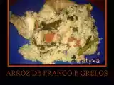 Receita Arroz de frango e grelos