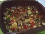 Receita Bacalhau assado no forno com batatinhas