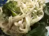 Receita Tagliatelle de brócolos e roquefort