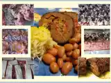 Receita Rolo de carne recheado no forno
