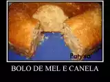 Receita Bolo de mel e canela