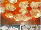 Receita (espécie de) almôndegas de carne de porco