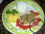 Receita Bifes de peito de peru com crosta de ervas & purê de mandioquinha