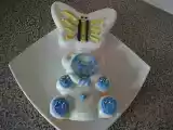 Receita Bolo de leite em forma de urso e de borboleta.