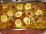 Receita Galinha à portuguesa