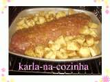 Receita Rolo de carne