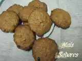 Receita Bolachas de aveia e passas