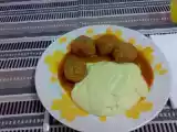 Receita Almôndegas com puré de batata na bimby