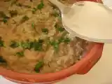 Receita Açorda de camarão e espargos verdes