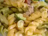 Receita Carbonara de courgette