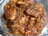 Receita Frango com cebola queimada