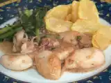 Receita Lulas em molho inglês