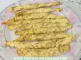 Receita Palitos de queijo