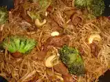 Receita Chou min de peru