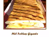 Receita Mil folhas gigante