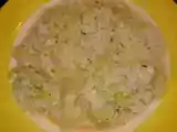 Receita Arroz de peixe com couve lombarda