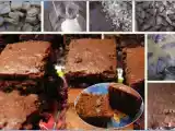 Receita Brownies de chocolate e caramelo
