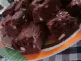 Receita Brownie com castanha de caju