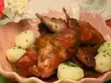 Receita Coelho com vinho tinto