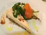Receita Cheesecake de nozes e manjericão
