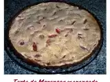 Receita Tarte de morangos merengada