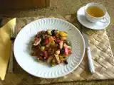 Receita Peito de frango com legumes grelhados