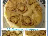 Receita Bolo das rosas